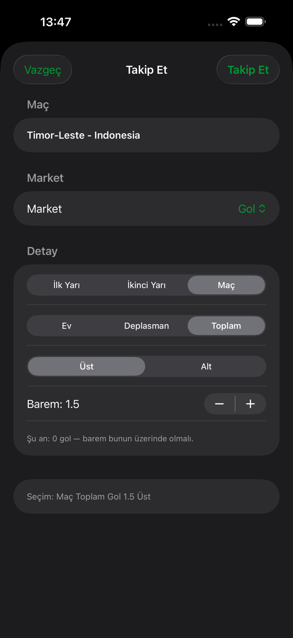 Barem takibi